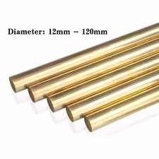 Brass Solid Round Rod Bar H59