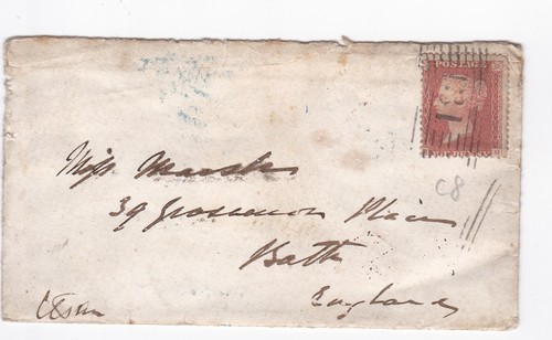 1857 good penny red - penny,