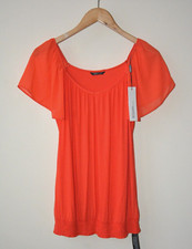 EX ROMAN ORANGE V-NECK SHORT