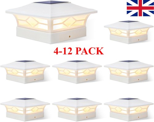 Solar post cap - solar, lights