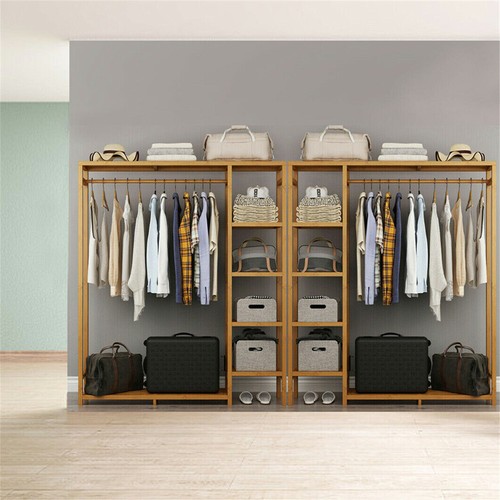 Bamboo garment rack - bamboo,