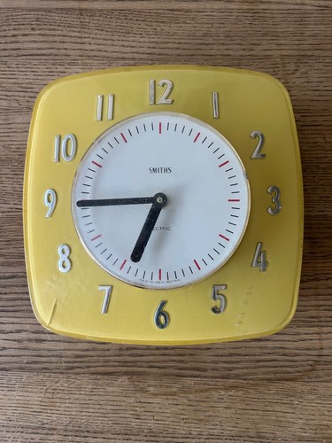 Mid century wall clock with - wall,