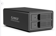 ORICO Aluminium 2-Bay Black