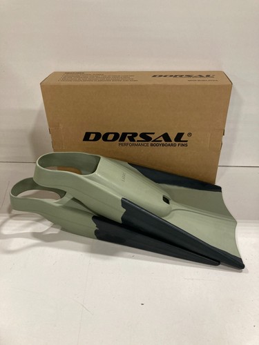 Dorsal bodyboard fins charcoal - fins,