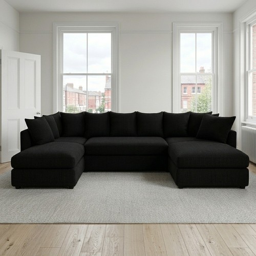 Bishop shape sofa - u,