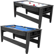 Walker & Simpson Petroni 6ft Combo Pool and Hockey Table with Black Body