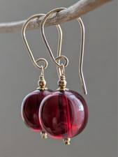 Art Deco Cherry Red BAKELITE