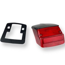Vespa Rally GT Rear Light Unit in Black With Bulbs 009862