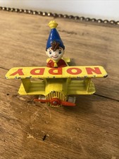 Vintage Ertl Noddy In His Biplane Good Used Condition Except It Needs 2 Tyres