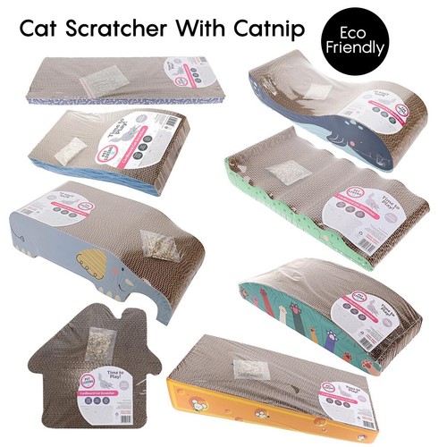 Cat scratching board - cat,