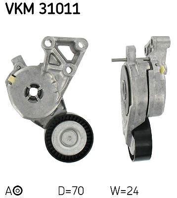 Ribbed belt tensioner - belt,