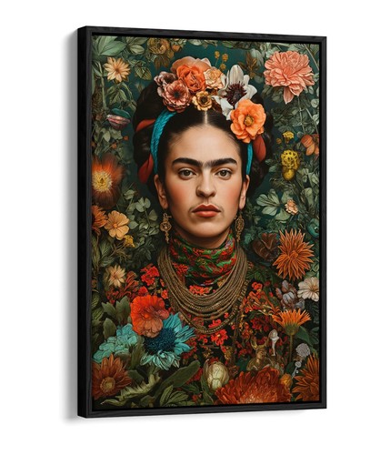 Portrait frida kahlo - of,
