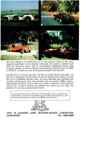 Cars mgb or - cars, rover