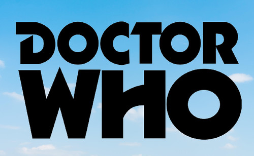 Doctor who logo - *2x3, fridge