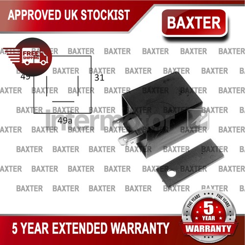 Baxter flasher unit relay - flasher, fits