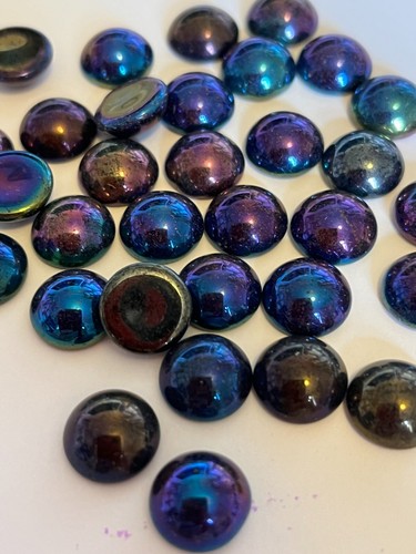 Vintage czech cab round - vintage, glass