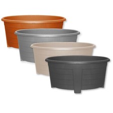 55cm Plastic Oval Planter Pot
