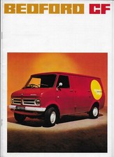 1970 Bedford CF van brochure