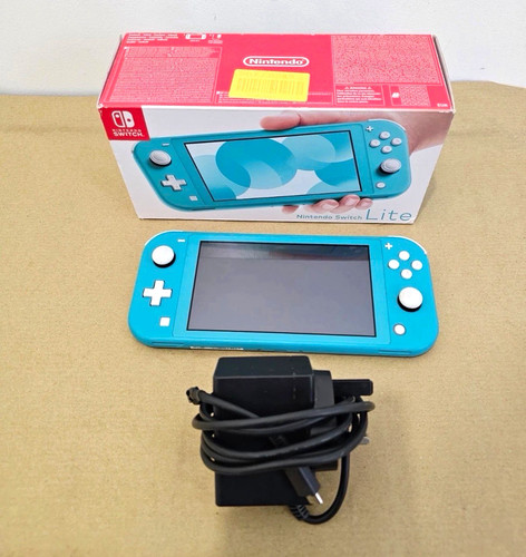 Nintendo switch lite turquoise - nintendo,