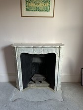 Carrara Marble Fire Surround