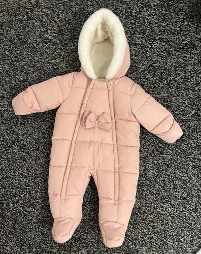 Matalan baby girls pink - baby, hooded