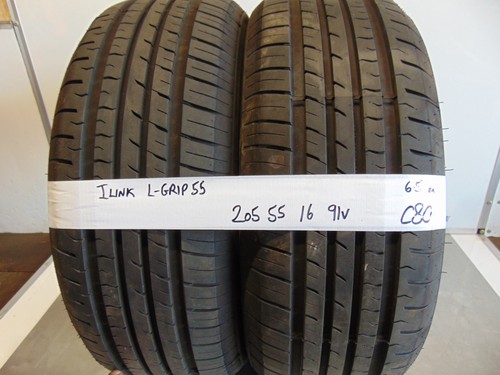 205 tyres pair of part - 205/55/16,