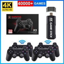 Classic retro two player arcade, TV game console, red and white machine