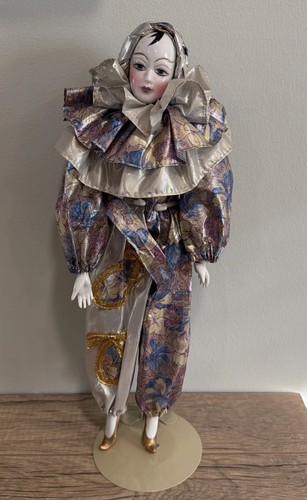 Vntg pierrot porcelain - 80's,