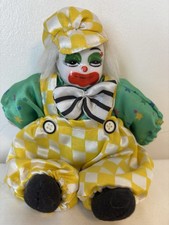 Vintage Clown Doll Porcelain Face