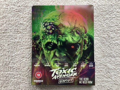 The toxic avenger 4k - toxic, (uncut)
