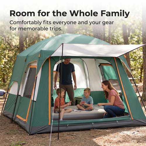 Camping ridge tent double - camping,