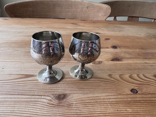 Vintage small silver - , plated