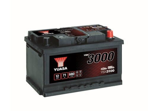 Yuasa car battery - car,
