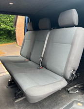 VW T5 Back Seats Triple bench   Official - Came with Combi