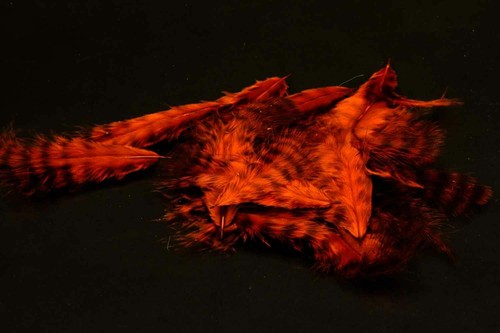 Grizzly marabou feathers - marabou, used