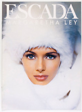 Patricia Hartmann LINDA EVANGELISTA Naomi Campbell ESCADA lookbook CATALOGUE vtg