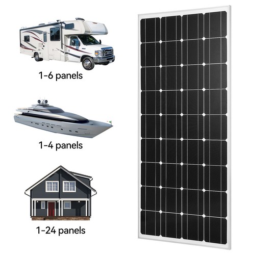 12volt 120w watt solar panel - 12volt,