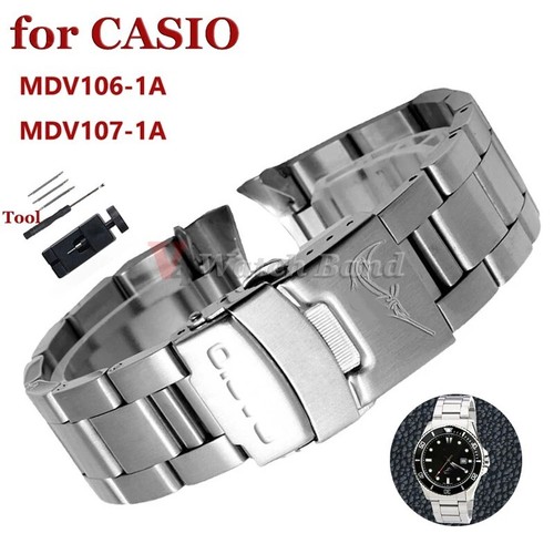22mm stainless steel watch - 22mm,