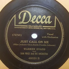 WARREN EVANS & SAM PRICE Just