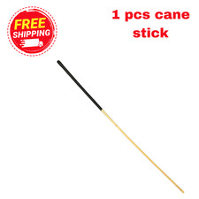 Rattan Scholastic Punishment Cane Stick Teacher Student 1 PCS Pack (Black)