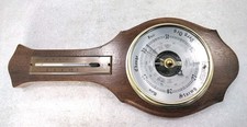 Wall-Mounted Barometer & Thermometer Shortland SB See Description 