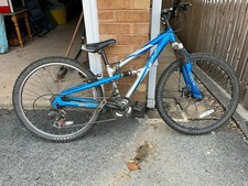 Apollo FS24 Mountain Bike Blue/Silver