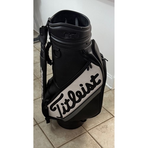 Titleist staff golf bag black - staff,