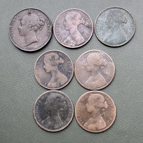 Victoria pennies 1853 - victoria,