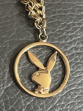 VTG gold tone Playboy bunny