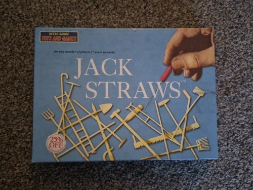Jack straws game retro - "jack,