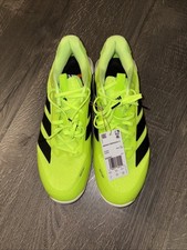 Adidas Adizero Ubersonic 5 Mens Tennis Shoes Lime Yellow  IH2562 Men’s Sz 11 NWT