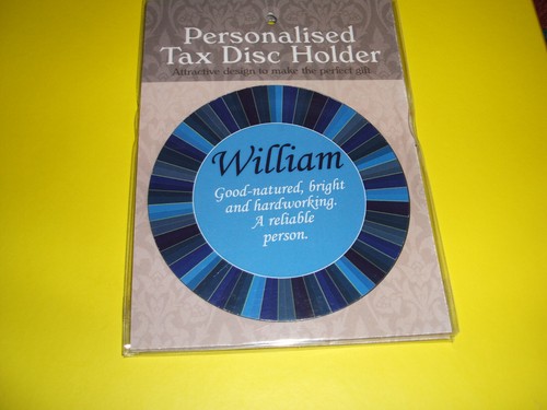 Tax disc holder - disc,
