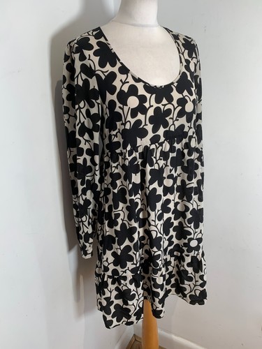 Whistles retro print silk