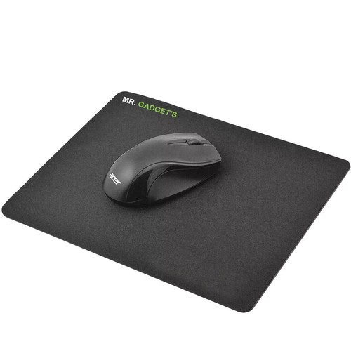 Black mouse mat pad - mat, neoprene